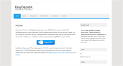 Desktop Screenshot of easydeposit.swordapp.org